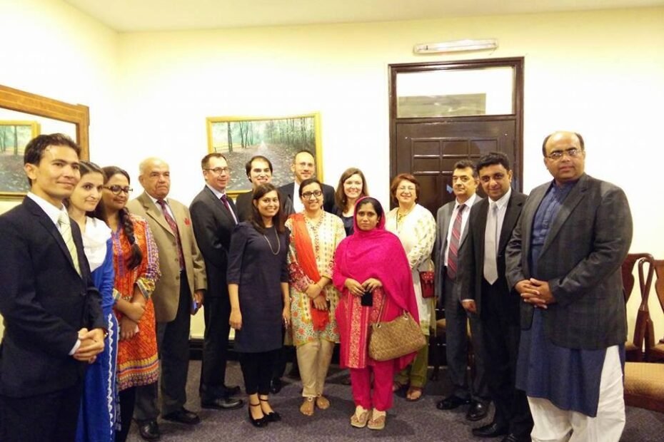 Introductory dinner with new US Embassy colleagues and Civil Society
