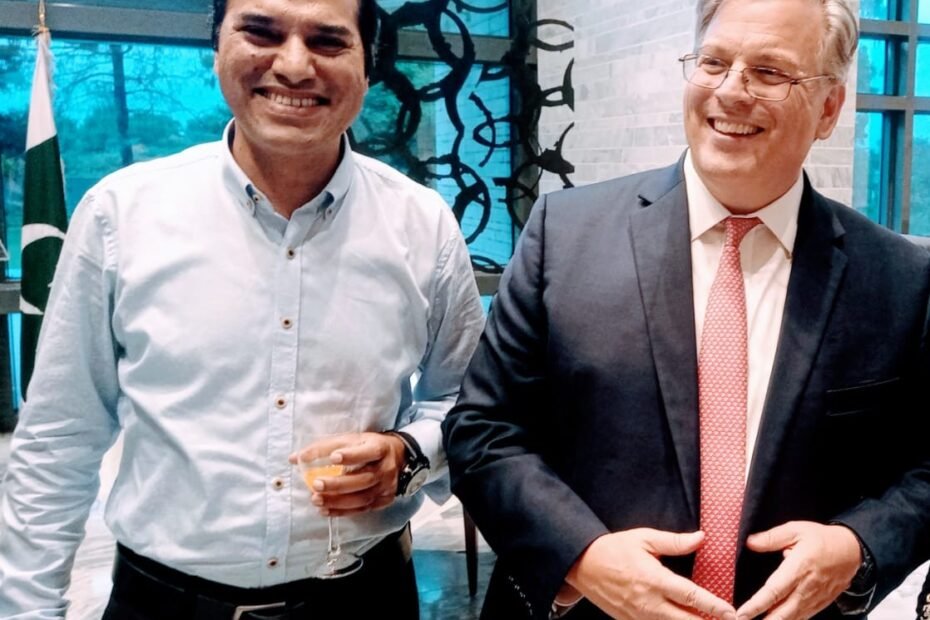 With US Ambassador Mr. Donald Bloom